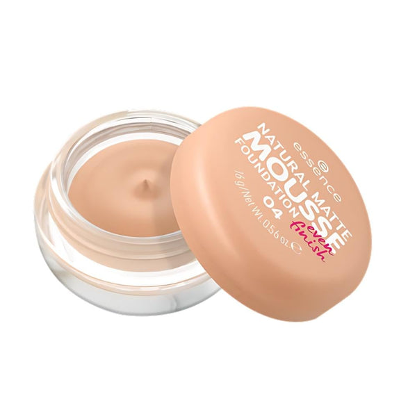 Essence Natural Matte Mousse Foundation - Shade 04 Light Coverage