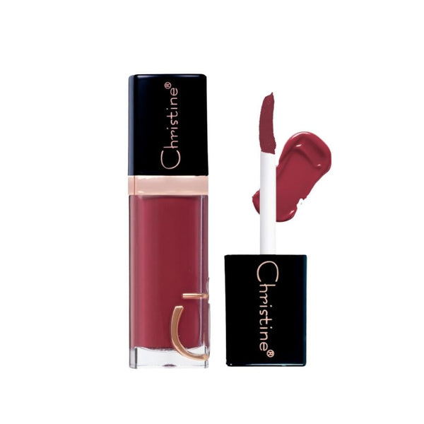Christine Liquid Matte Lipstick W21 Moisturizing Long-Lasting