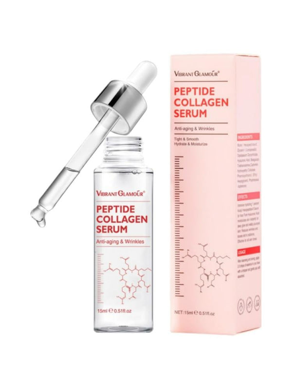 Collagen Peptide Face Serum with Vitamin C - Vibrant Glamour - 15ml