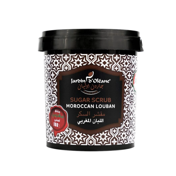 Jardin Olean Moroccan Frankincense Sugar Scrub for Exfoliation and Hydration 600g