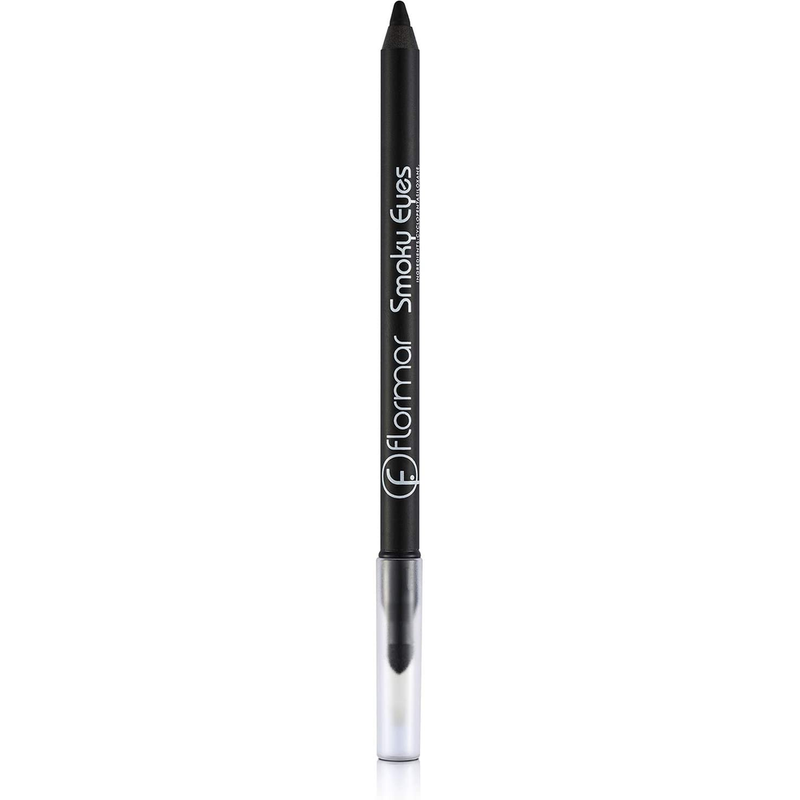 Smoky Eye Palette Carbon Black Pigmented Shadow Kit Flormar 5g