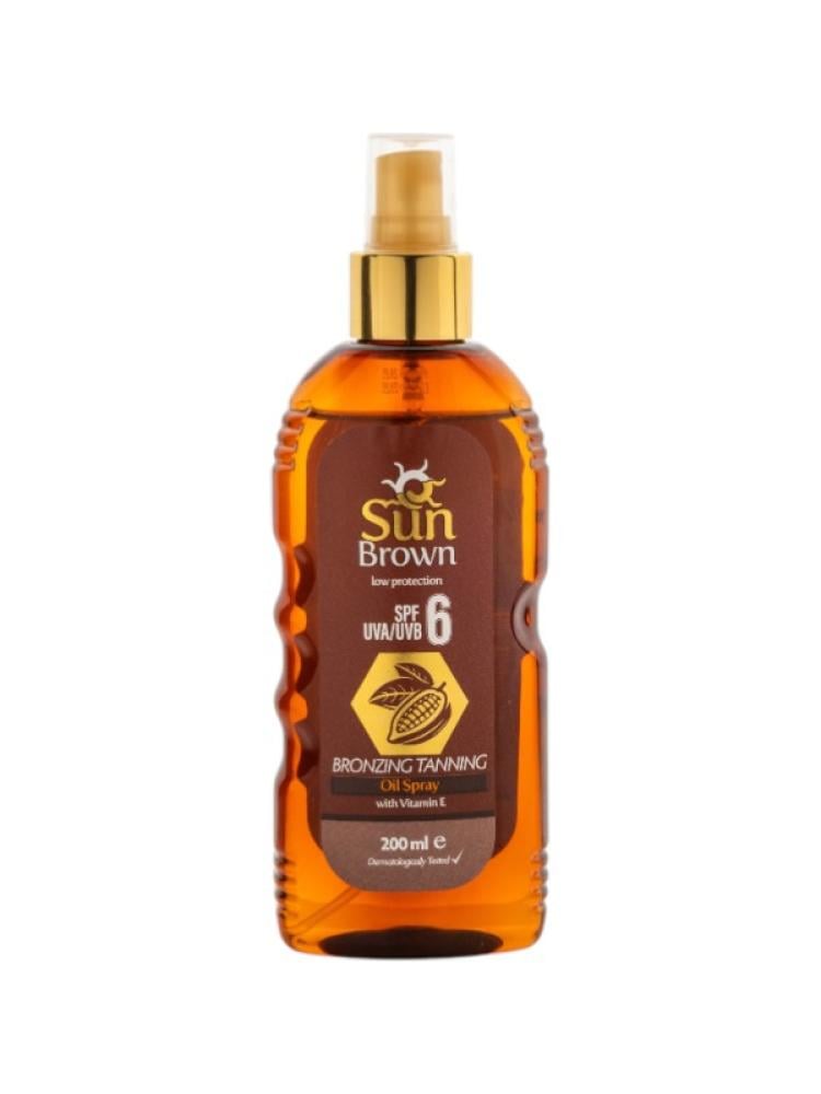 Sun Brown Cocoa Tanning Oil Spray SPF 6 - 200ml