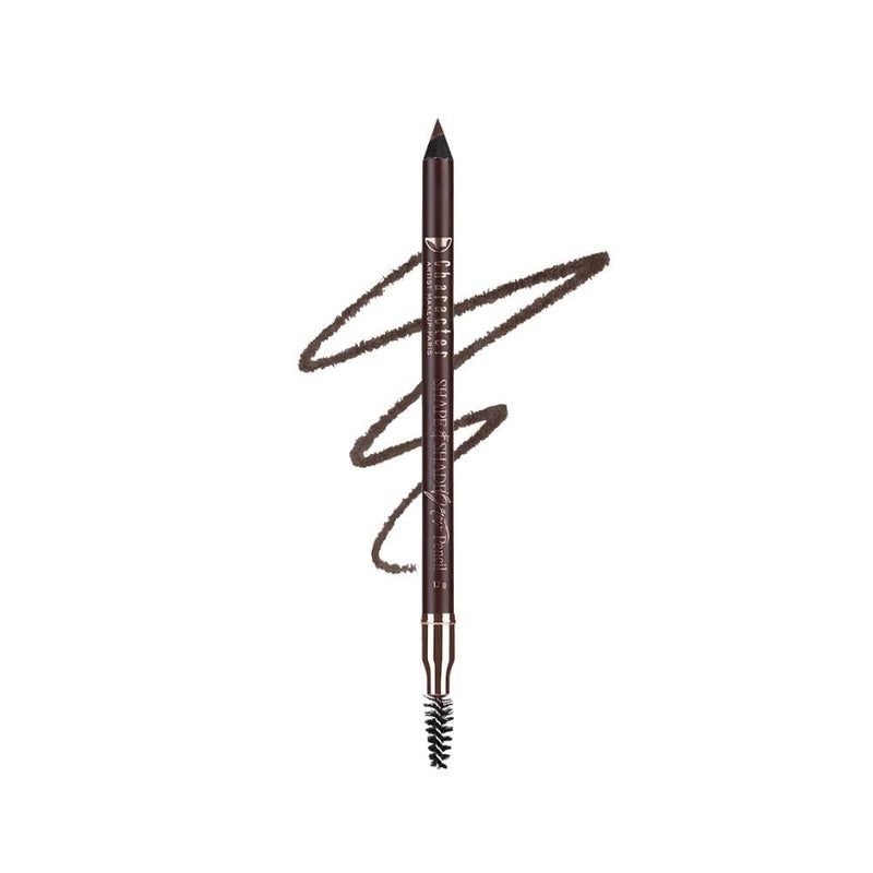 Character Eyebrow Pencil CSB003 Dual-Ended Waterproof with Shaping Brush