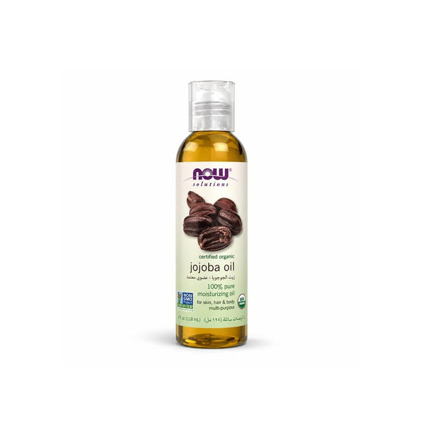 Organic Jojoba Oil Pure Moisturiser NOW Solutions 118ml