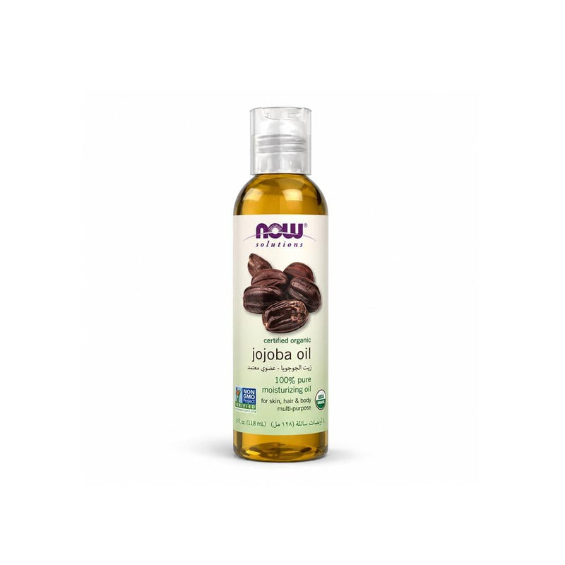 Organic Jojoba Oil Pure Moisturiser NOW Solutions 118ml