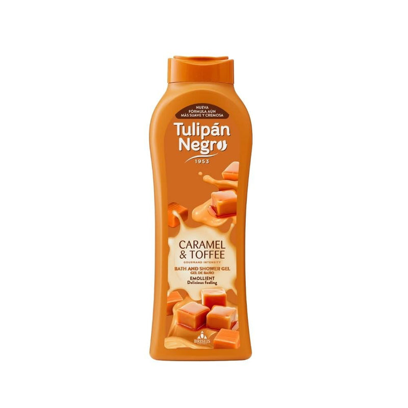 Tulipan Negro Caramel & Toffee Shower Gel Moisturizing Body Wash 650ml