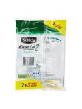 Exact2 Razor for Sensitive Skin Aloe Vera Schick 7+3