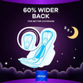 Always Maxi Night Pads with Wings Heavy Flow Protection Large 8 Pads