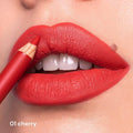 Hearts Lip Liner Cherry 01 Long-Lasting Pigmented Wood Pencil