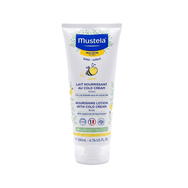Best Body Lotion for Dry Skin Nourishing Cold Cream Mustela 200ml