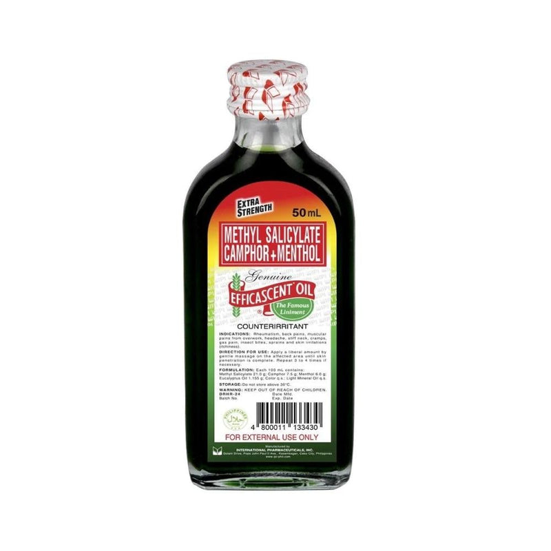 Efficascent Oil Eucalyptus Menthol Topical Oil 50ml