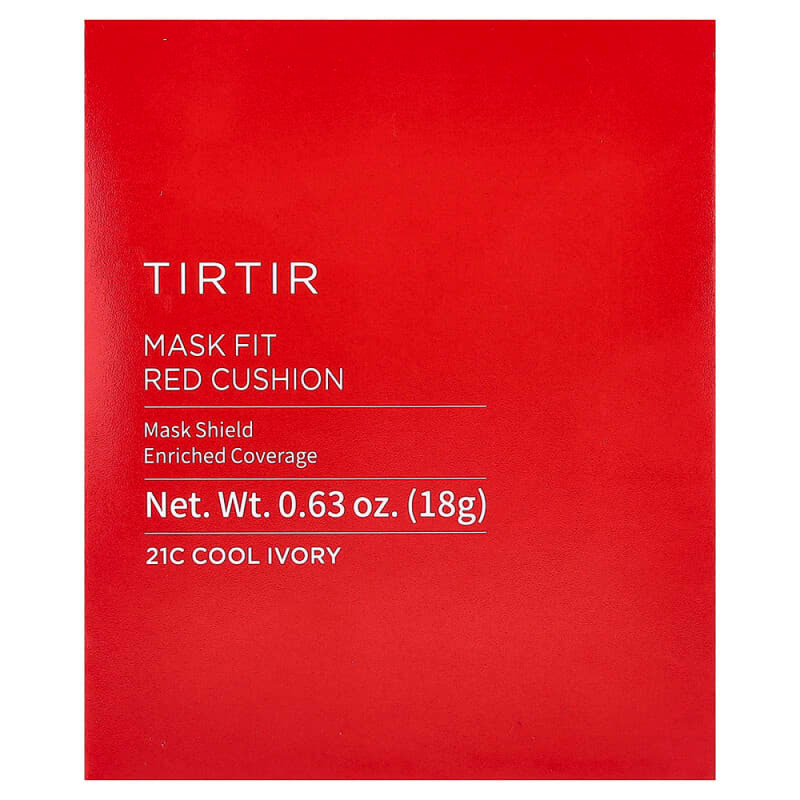 Mask Fit Red Cushion Foundation Cool Ivory 21C Long-Lasting Tirtir 18g