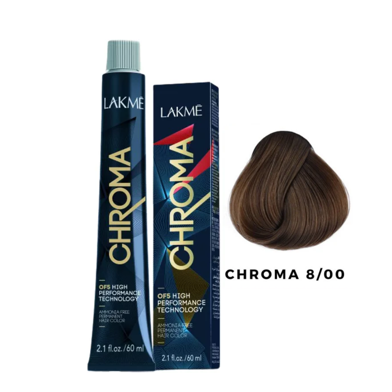 Lakme Ammonia-Free Permanent Hair Color Light Blonde 8.00 60ml