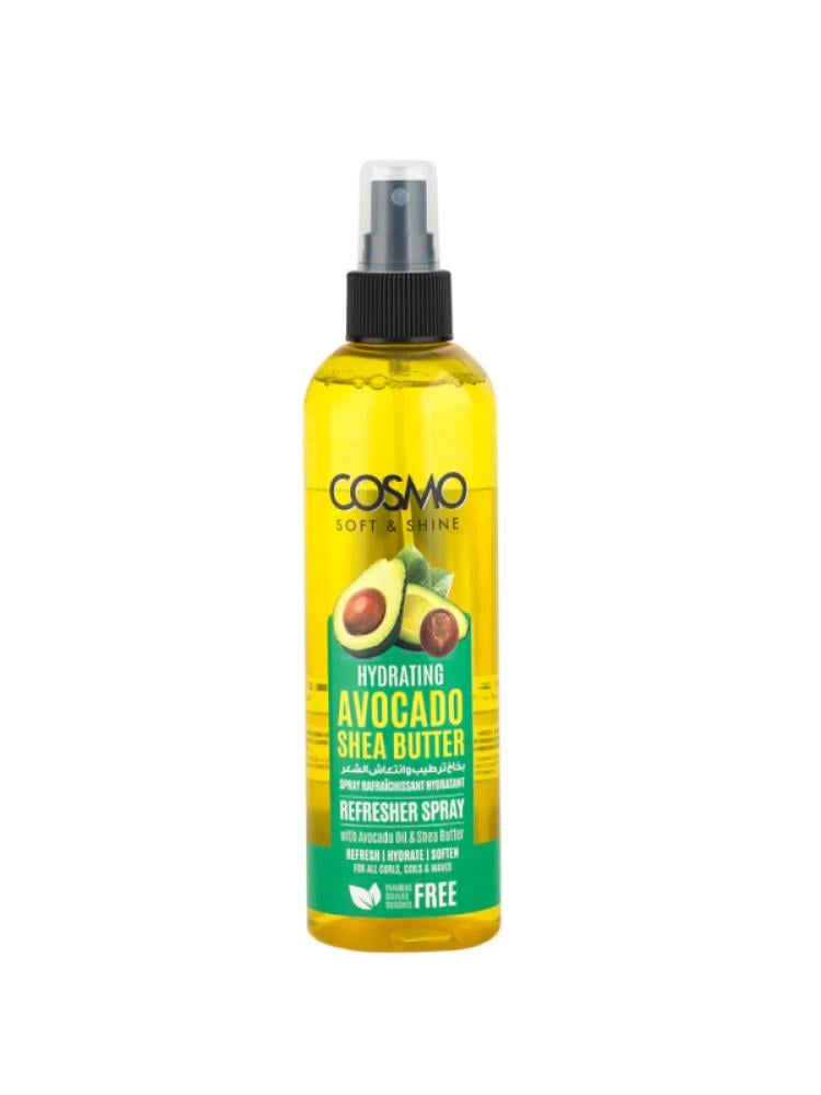 Hair Mist Spray Moisturising Avocado Shea Butter Cosmo 250ml