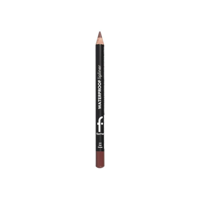 Waterproof Lip Liner Long-Lasting Hot Cocoa Flormar 1.2g
