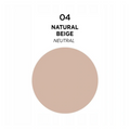 Eveline Moisturizing Foundation 04 Natural Beige Hyaluronic Acid 30ml