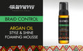 Gummy Professional Braid Control Foaming Mousse with Argan Oil - 200ml