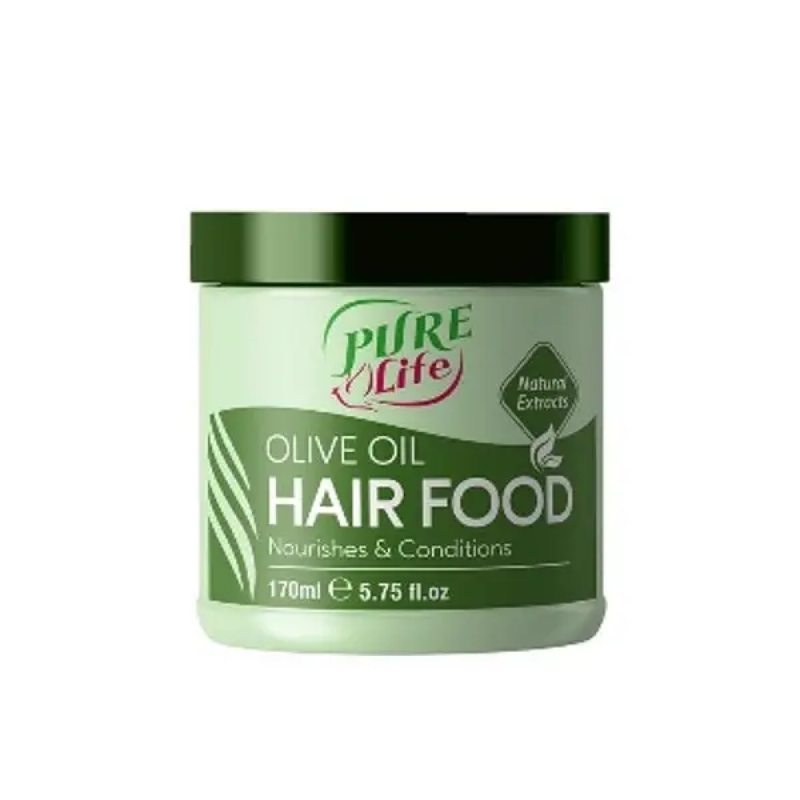 Pure Life Olive Oil Hair Treatment Heat Protectant 170ml
