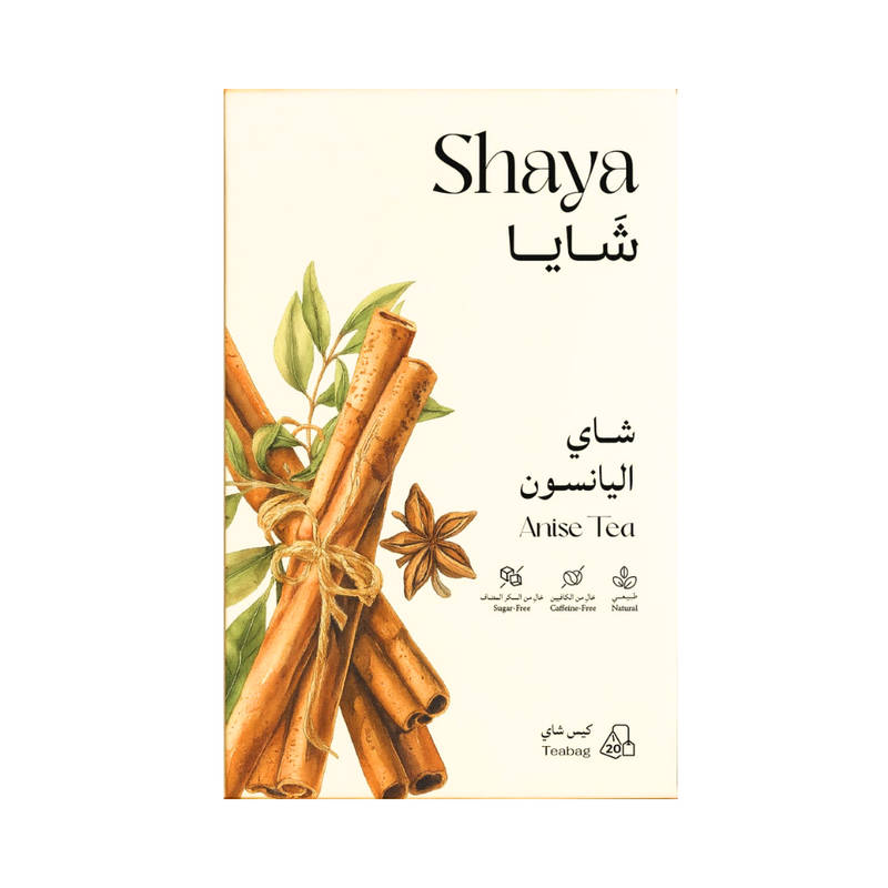 Shaya Anise Tea, Natural Herbal Beverage, 20 Tea Bags