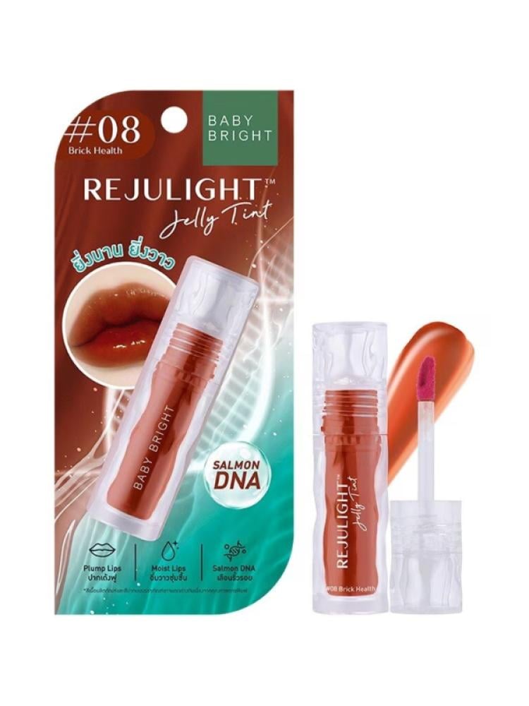 Baby Bright Rejulight Jelly Lip Tint 08 Brick Health