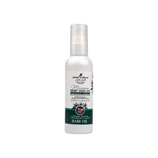 Hair Oil for Frizz Control Nourishing Hemp Seed Oil Garden Olean 100ml