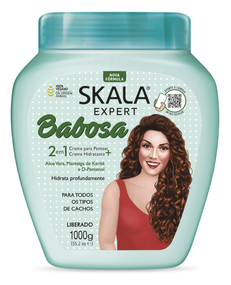 Aloe Vera Hair Treatment Cream Hydrating Conditioning Skala Expert 1000g