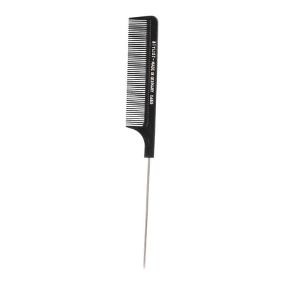 Stylist Hair Comb Metal Handle - Detangling, All Hair Types - 21Cm