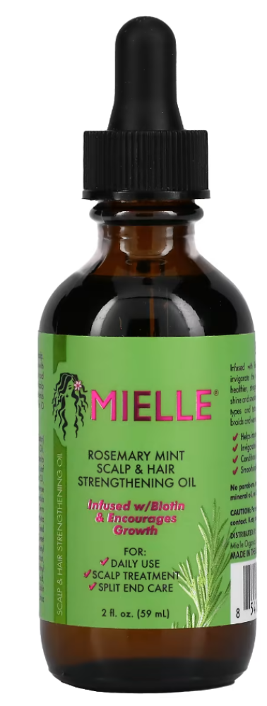Rosemary Mint Scalp And Hair Strengthening Oil Mielle 59ml