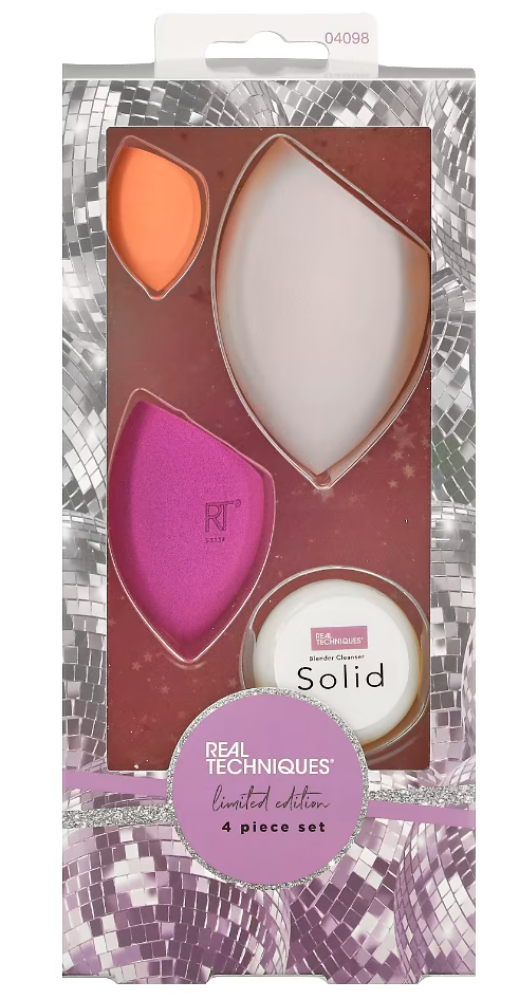 Real Techniques Everyday Essentials Makeup Brush & Sponge Set 04098