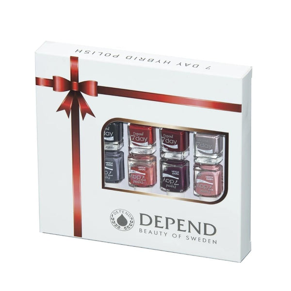 Depend Nail Polish Set, 10-Piece Collection, Gel-Like Finish