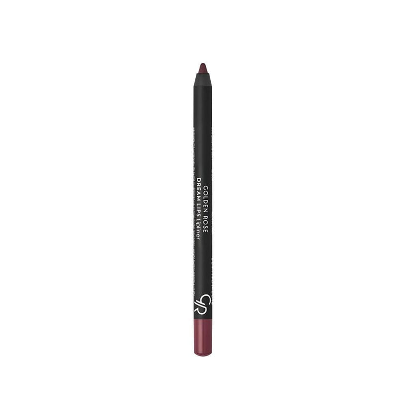 Golden Rose Dream Lips Lip Liner, Creamy Long-Lasting Pencil, Shade 521