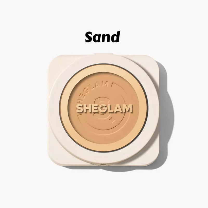 Sheglam Skin Focus High Coverage Powder Foundation, Sand, 11g