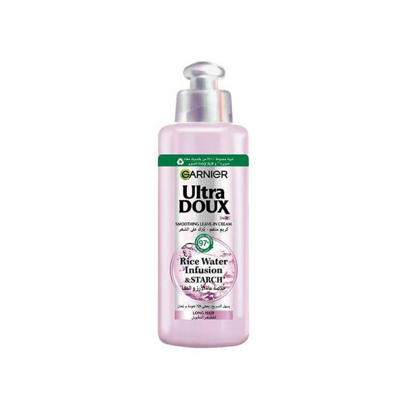 Best Leave In Hair Cream Smoothing Rice Water & Starch Garnier 200ml