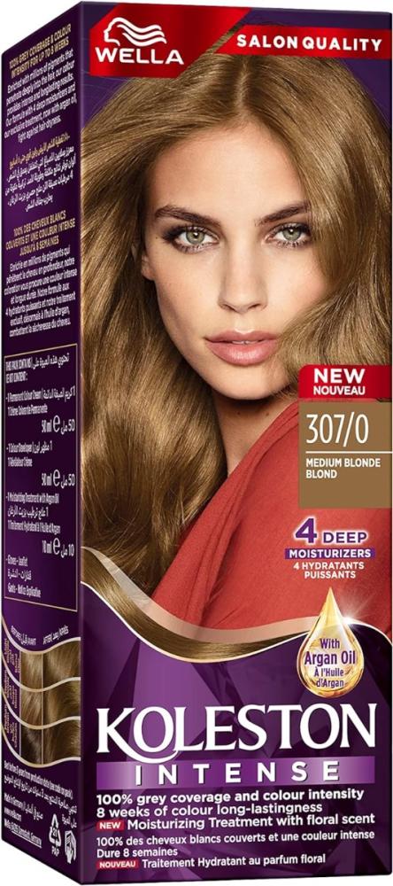 Blonde Hair Dye Medium Shade Long Lasting Grey Coverage Koleston 60ml