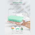 Uni Pro Silicone Exfoliating Massage Brush, Multicolor
