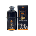 Black Hair Dye Shampoo 3 in 1 Argan Oil Natural Black Saada Beauty 240ml