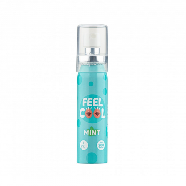 Feel Cool Mint Mouth Freshener Spray, Long-Lasting Freshness, 200 Sprays