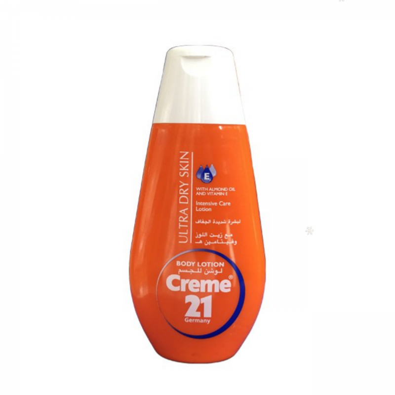 Cream 21 Body Lotion with Pro-Vitamin B5 for Dry Skin, Moisturizing 250 ml
