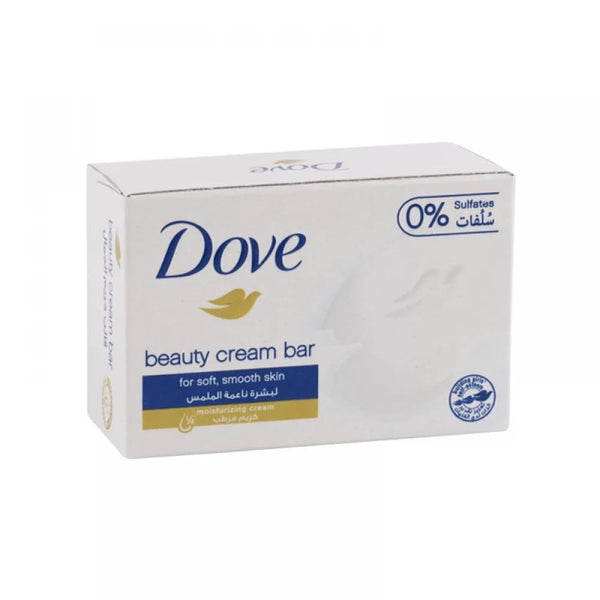 Dove Beauty Cream Bar, Moisturizing Cleansing Soap, 75g