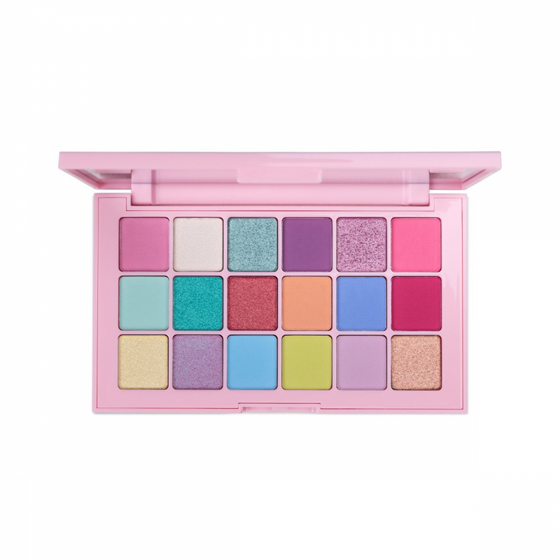 Best Matte Eyeshadow Palette 18-Color High-Shine Shimmer Finish Polvier E08