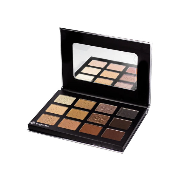 Eyeshadow Palette 12 Nude Shades Galaxy Versatile Bogenia 18g