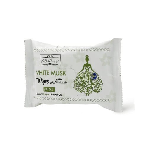 Labeela Feminine Wipes White Musk Scented 20 Count