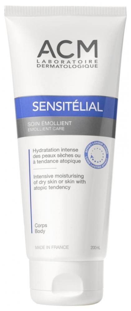 Emollient Moisturising Cream for Dry Sensitive Skin - ACM Sensitelial - 200ml