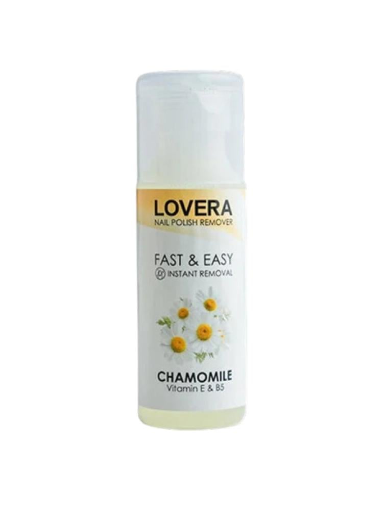 Nail Polish Remover Chamomile Infused Non-Drying Lovera 100ml