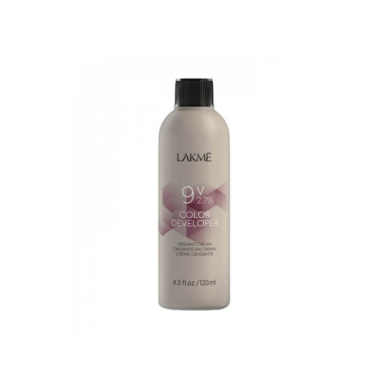 Hair Colour Developer 9 Volt 2.7% Gentle Deposit Lakme 120ml