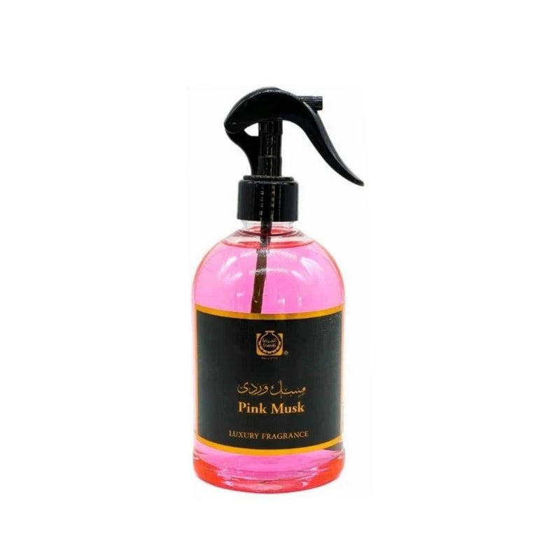 Pink Musk Air Freshener Spray Alcohol-Free Home Fragrance Surrati 500ml