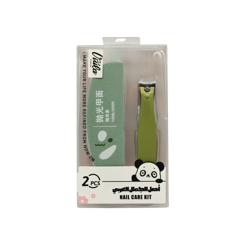 Viola Professional Nail Clipper and File, Stainless Steel, Ergonomic
