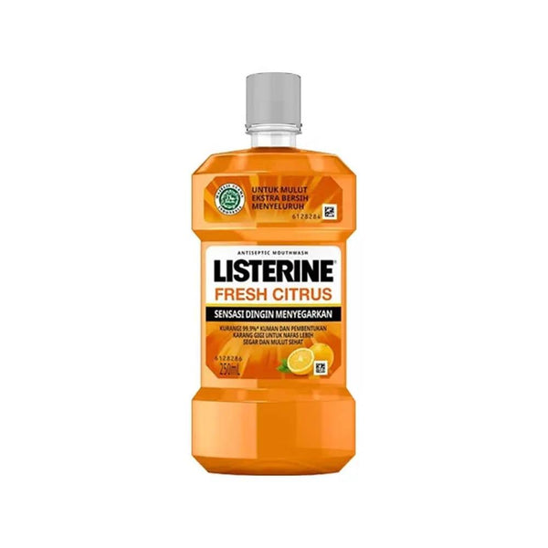 Mouthwash Fresh Citrus Gentle Formula Listerine 250ml