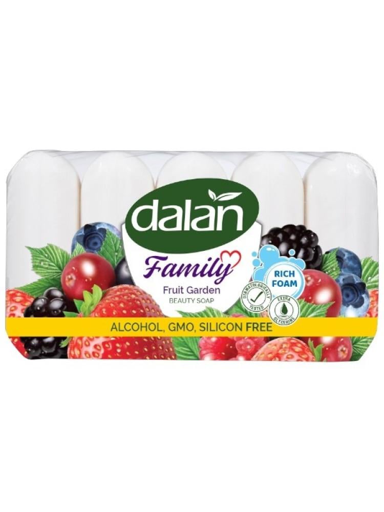 Dalan Family Fruit Garden Beauty Bar Soap 5 x 75g