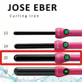 Clipless Curling Iron 25mm Frizz-Free Volume Shine Jose Eber 1 Piece